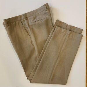 Men’s Tommy Bahama Linen & Silk Pant Tan 36